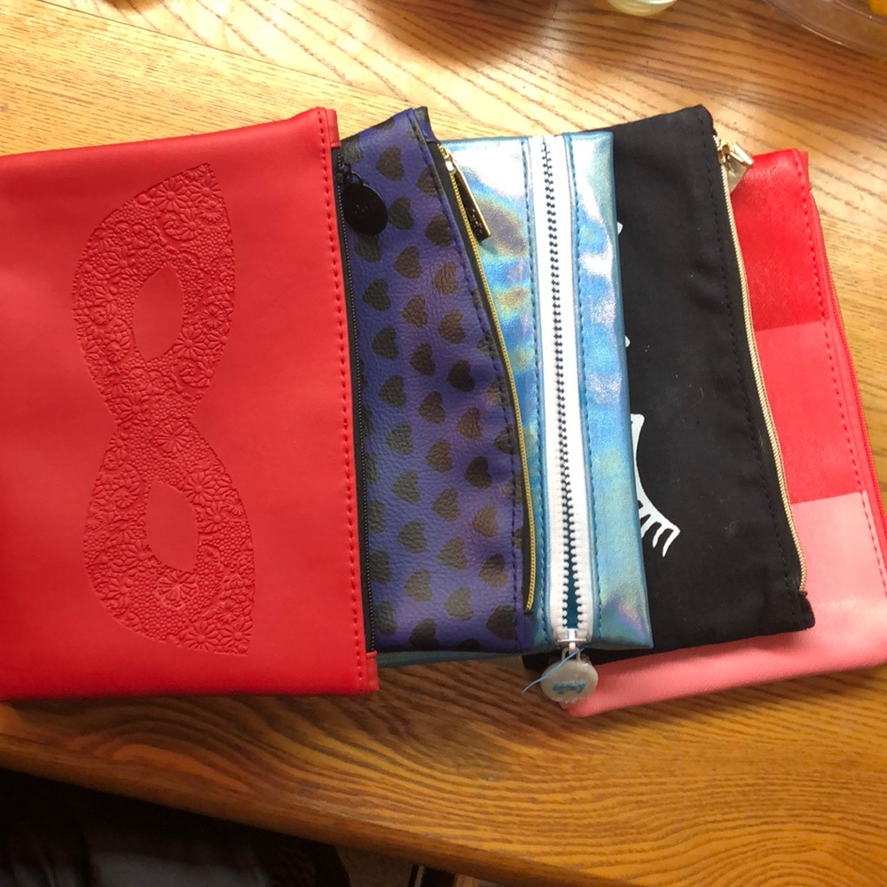 Five Ipsy Makeup Bags!